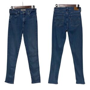 Levi’s Premium 721 High Rise Skinny Big E Jeans Blue